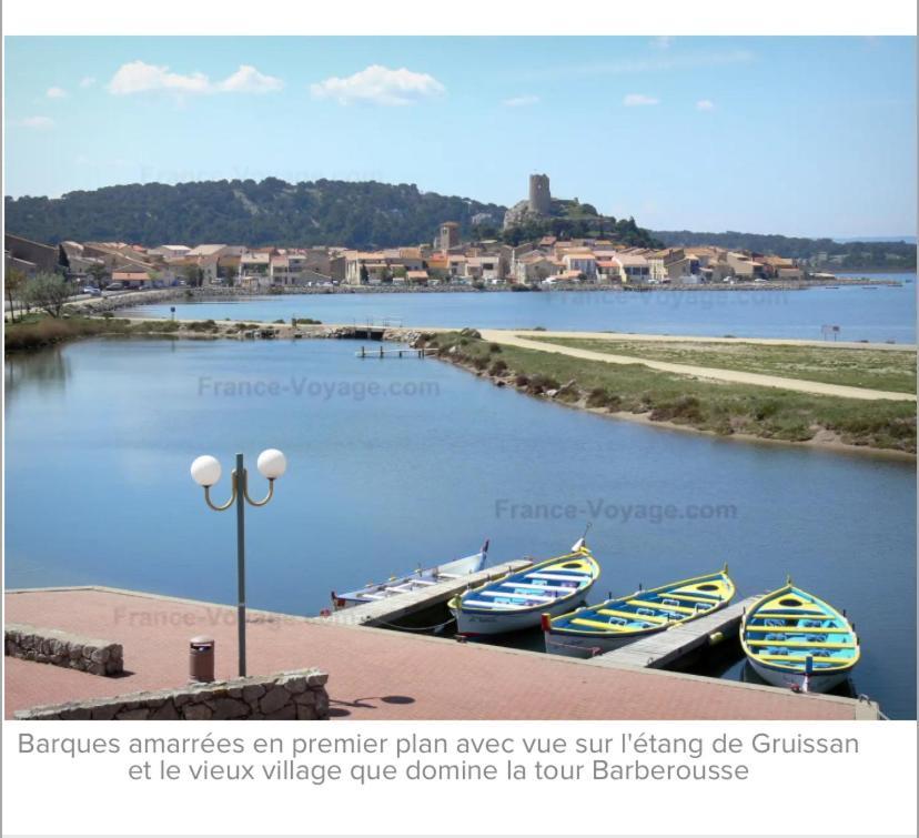 L Appart D Ange 1 Idealement Situe 37M2 Entre Port Et Village Gruissan Eksteriør billede